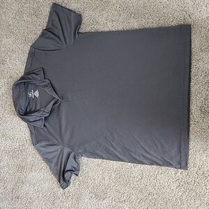 Mens grey polo